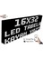 LED Tabela 16X32CM Tek Taraflı Beyaz Kayan Yazı-Wifi 1