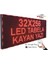 LED Tabela 32X256CM Çift Taraflı Kırmızı Kayan Yazı-Wifi 1