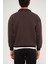 Erkek Polo Yaka Oversize Yarım Fermuarlı Sweatshirt 5