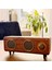 Coverzone Yeni Nesil Retro Radyo Görünümlü Speaker USB Tf Aux Bluetooth Müzik Kutusu Retro Teleskopik Anten Type-C Şarj Edilebilir Kahverengi B15 1