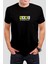 Tenis Element Baskılı Siyah Tişört C1040 1