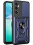 Realme C65 4g ile Uyumlu Kılıf Magnetik Standlı Kamera Korumalı Sürgülü Kapak 1