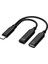 Iphone 15 Için Type-C Şarj + Kulaklık 2in1 Çevirici Adaptör 60W 1