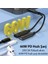Iphone 15 Için Type-C Şarj + Kulaklık 2in1 Çevirici Adaptör 60W 3