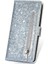 Samsung Galaxy S23 Glitter Cüzdan Kılıf Bilek Kayışı Için Fermuarlı Cebi Durumda (Yurt Dışından) 2