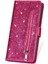 Samsung Galaxy S23 Glitter Cüzdan Kılıf Bilek Kayışı Için Fermuarlı Cebi Durumda (Yurt Dışından) 4
