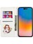 IPhone 14 Için Fermuarlı Cebi Durumda Pro Manyetik Kapatma Pu Deri Glitter (Yurt Dışından) 4