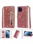 IPhone 12 Mini Pu Deri Manyetik Kapatma Bilek Için Fermuarlı Cebi Durumda (Yurt Dışından) 1