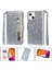 IPhone 13 Mini Manyetik Kapatma Glitter Cüzdan Pu Için Fermuarlı Cebi Durumda (Yurt Dışından) 1