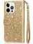 IPhone 14 Için Fermuar Cep Durumda Pro Max Kart Tutucu Pu Deri Glitter (Yurt Dışından) 4