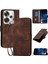 Ayrılabilir El Kayışı Kabartmalı Kelebek ile Xiaomi Poco F6 Için Flip Case (Yurt Dışından) 1