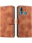 Huawei P Akıllı Artı 2019 Pu Deri Cüzdan Kart Yuvaları Bilek Için Flip Case (Yurt Dışından) 1