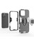Halka Araba Montaj Kickstand Durumda IPhone 16 Için Pro Max Kickstand Askeri (Yurt Dışından) 4