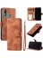 Huawei P Akıllı Artı 2019 Pu Deri Cüzdan Kart Yuvaları Bilek Için Flip Case (Yurt Dışından) 5