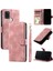 Samsung Galaxy A21S Kickstand Manyetik Bilek Kayışı Cüzdan Pu Için Flip Case (Yurt Dışından) 5