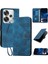 Ayrılabilir El Kayışı Kabartmalı Kelebek ile Xiaomi Poco F6 Için Flip Case (Yurt Dışından) 1