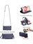 Google Piksel 9 Uzun Kordon Rfıd Engelleme Fermuar Faturaları Için Crossbody Durumda (Yurt Dışından) 4
