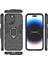 Halka Araba Montaj Kickstand Durumda IPhone 15 Pro Max Kickstand Askeri (Yurt Dışından) 5