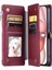 IPhone 11 Için Crossbody Durumda Cüzdan Rfıd Engelleme Fermuar Faturaları Yuvası (Yurt Dışından) 5