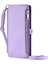 IPhone 12 Pro Max Için Crossbody Durumda Rfıd Engelleme Fermuar Faturaları Yuvası 9 (Yurt Dışından) 1
