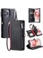 IPhone 16 Için Crossbody Durumda Pro Max Fermuar Faturaları Yuvası Uzun Kordon 9 (Yurt Dışından) 1