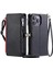 IPhone 16 Için Crossbody Durumda Pro Max Fermuar Faturaları Yuvası Uzun Kordon 9 (Yurt Dışından) 2