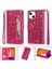 IPhone 14 Için Fermuar Cep Durumda Artı Pu Deri Kart Tutucu Glitter Vaka (Yurt Dışından) 1