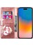 IPhone 15 Pro Pu Deri Manyetik Kapatma Glitter Için Fermuarlı Cebi Durumda (Yurt Dışından) 3