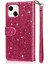 IPhone 15 Için Fermuar Cep Durumda Manyetik Kapatma Pu Deri Bilek Kayışı (Yurt Dışından) 5