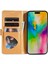 IPhone 16 Için Fermuar Cep Durumda Pro Max Pu Deri Glitter Cüzdan Kılıf (Yurt Dışından) 4