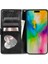 IPhone 16 Için Fermuar Cep Durumda Pro Max Pu Deri Glitter Cüzdan Kılıf (Yurt Dışından) 4