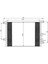 CAF657016 CAF657016 Klima Kondenseri Alfa Romeo 147 1.9 Jtd 00 156 1.6i-1.8i-2.0i-1.9 Jtd-2.0 Jts-2.4 Jtd 1