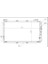 CHY859016 CHY859016 Klima Brazing Condenser A/m Matrix 1.6i / 1.8i 2001 94644 1