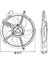 CFF251000P CFF251000P Fan Motoru (Çap 401MM) R50 R56 R57 W11 B16 A (ENO:8EW351042741) 1