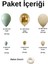 ^^ Doğum Günü Konsepti * Küf Yeşili * Krom Gold * Deniz Kumu * 60 Lı Balon Zinciri Parti Seti 2