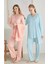Kadın Uzun Kollu Hamile Pijama Takımı 2825 1