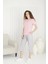 Kadın Yazlık Kaprili Pijama Takımı 3006 1
