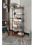 60 cm Dekoratif Masivo Kitaplık 5 Katlı 30X60 Dikdörtgen Çok Amaçlı Raf Madran Ceviz Modern Mdf 5 K 1