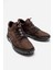Hakiki Deri Nubuk Kahverengi Bağcıksız Erkek Günlük Ayakkabı LUASS25AL0043 1