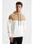 Erkek Pamuklu Regular Fit 3 İplik Şardonlu Kanguru Cepli Sweatshirt K28254627601 3