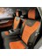 Chery Tiggo 8 Pro Araca Özel Oto Koltuk Kılıfı - Tay Tüyü ve Deri - 2 Adet Logo Nakışlı 5