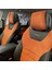 Chery Tiggo 8 Pro Araca Özel Oto Koltuk Kılıfı - Tay Tüyü ve Deri - 2 Adet Logo Nakışlı 2