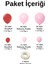Balon Seti Deepred-Makaron Pembe-Pastel Pembe 100 Lü Balon Zinciri Seti 2