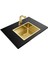 - Flexlınea Rs15 50.40 Brass M-Fx - Ankastre Tezgaha Sıfır Tezgahaltı Eviye - Pirinç - 50 Cm - 115000023 2