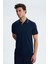 Erkek Regular Fit Pike Likralı Polo Yaka Tişört Y27374307401 2