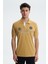 Erkek Pamuk Likra Karışımlı Regular Fit Polo Yaka Tişört Y27374308401 1