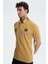 Erkek Pamuk Likra Karışımlı Regular Fit Polo Yaka Tişört Y27374308401 2