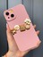 Apple iPhone 13 Uyumlu Kamera Korumalı Ayıcık Figürlü Chocolate Bear Kılıf 1