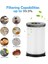 10 Hepa + 10 Sünger Filtre, Moosoo D600 / D601 Için ve V600 Kablolu Için Iwoly (Yurt Dışından) 2