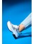 Buren Beyaz-Gri Kadın Kalın Taban Spor Sneakers 5